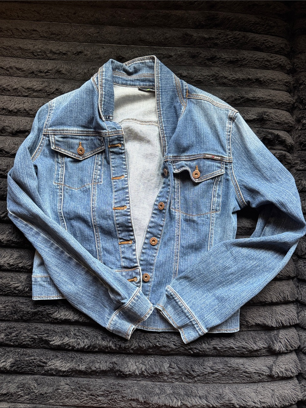 Dkny Blue Denim Jacket